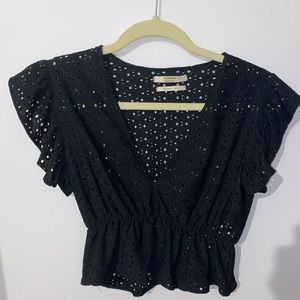 Black Pull and Bear top